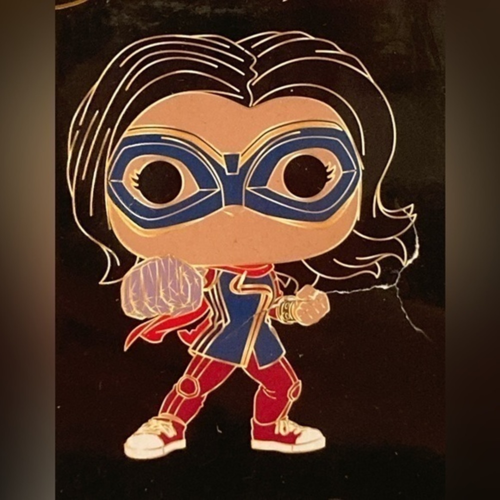 Pop! Pin Ms. Marvel SE Female Superhero Gift New Funko